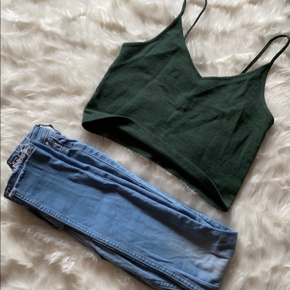 Hollister High rise jean legging